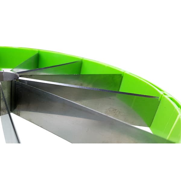 Односторонняя заточка ножа арбузорезки-слайсера для нарезки арбуза и дыни