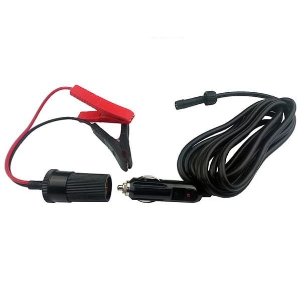 Электрический кабель и переходник для подключения электрогайковерта ROGTZ TY-EW01 к аккумулятору автомобиля