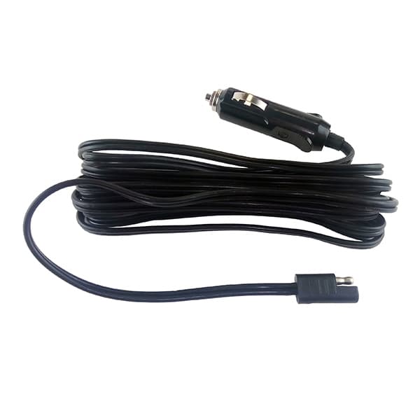 Электрический кабель для подключения электрогидравлического домкрата и электрогайковерта к гнезду прикуривателя автомобиля